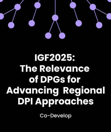 IGF2025: The Relevance of DPGs for Advancing Regional DPI Approaches